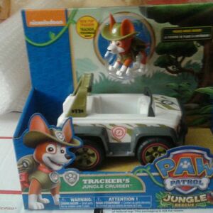 paw patrol rescue racers tracker jungle pup