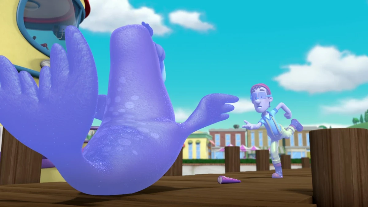 Wally/Gallery/Mighty Pups, Super Paws Pups Stop Harold's Deep Freeze