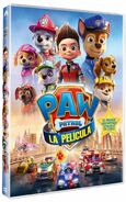 Spanish cover ("PAW Patrol: La pelicula")