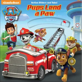 PAW Patrol Nickelodeon Pups Lend a Paw Book Cover Art