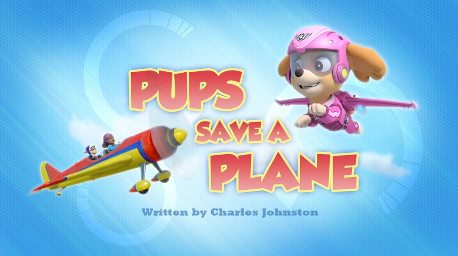 paw patrol chase airplane