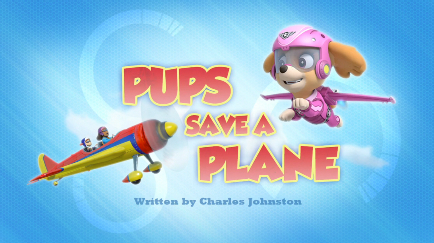 paw patrol air plane