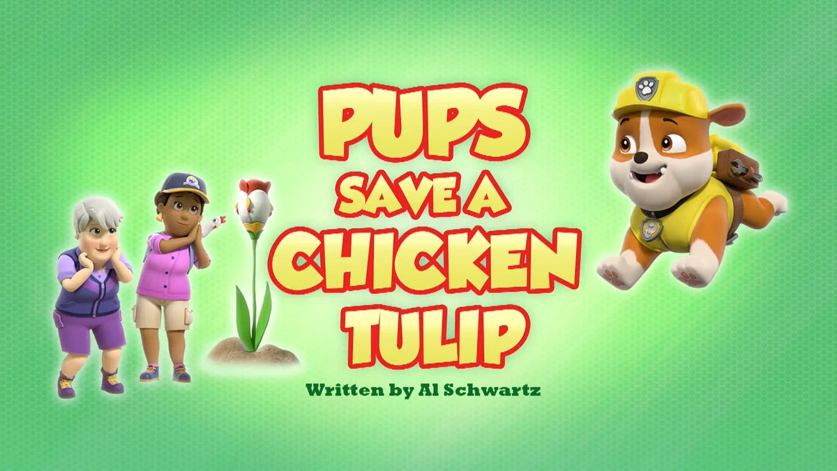 Pups Save a Chicken Tulip PAW Patrol Wiki Fandom