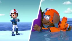 PAW Patrol - Get ready to dive into adventure with Zuma and the PAW Patrol  in 12 seriously wet rescues! 'Zuma's Water Rescues!' pack is now available  on iTunes.