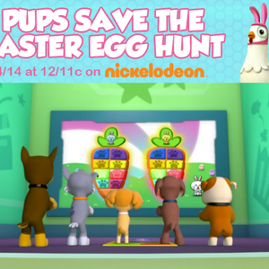 paw patrol egg hunt