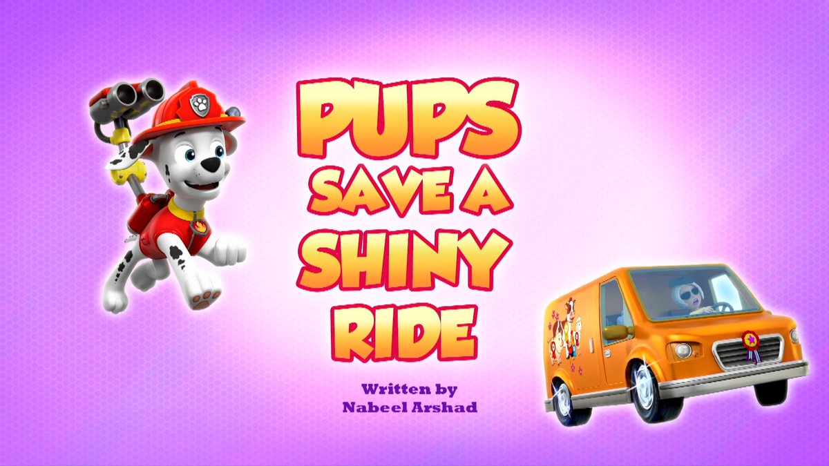 Pups Save A Shiny Ridegallery Paw Patrol Wiki Fandom 