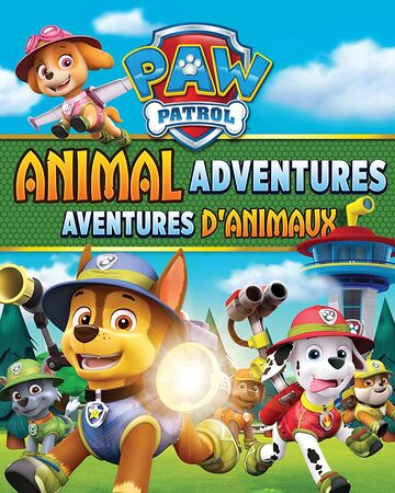 paw patrol animal rescue gift set