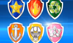 Perfekt Pigment Tid Badges | PAW Patrol Wiki | Fandom