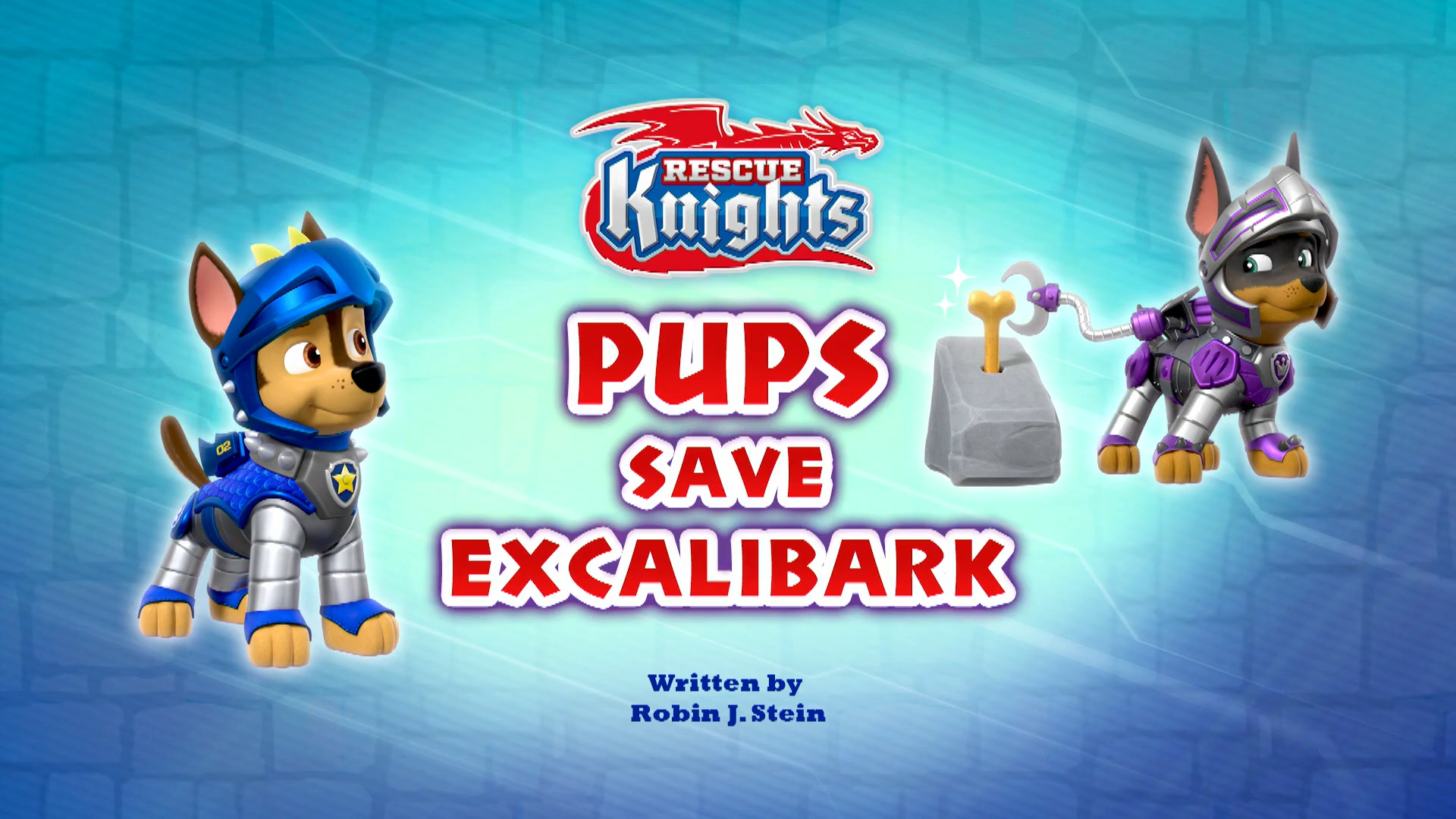  Paw Patrol, Rescue Knights Ryder and Pups, paquete de
