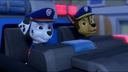 Chase and Marshall driving the Ultimate Police Truck