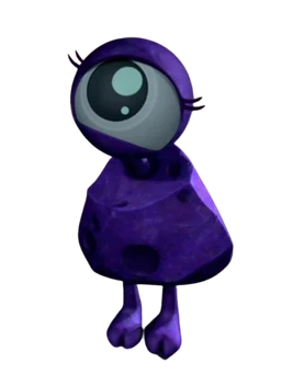 Purple Space Rock (Transparent)