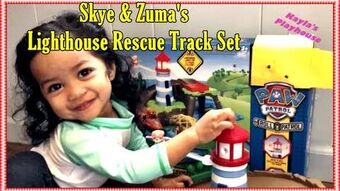 Skye and zuma's lighthouse rescue track set discount