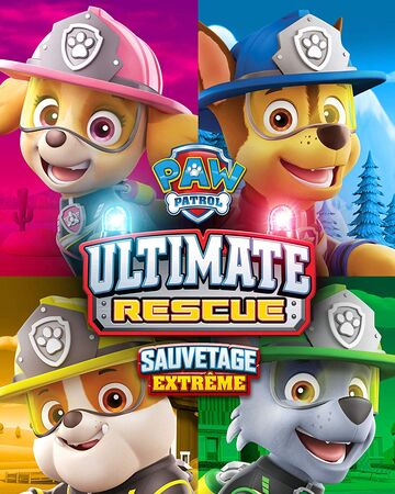 paw patrol double ultimate rescue