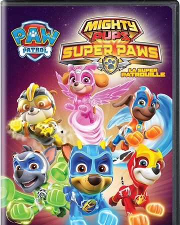 Mighty Pups, Super Paws (Canadian DVD 
