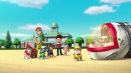 PAW Patrol Monkey-naut Scene Ryder Marshall Rubble Chase Rocky Zuma Skye Cap'n Turbot Captain