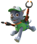 paw patrol pups and the ghost cabin clip 1 Rocky the best