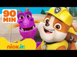 Rubble's Best Rescue Moments From PAW Patrol Season 2!, 90 Minute  Compilation