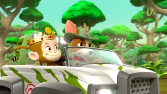 paw patrol tracker and vehicle