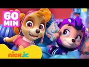 PAW Patrol BFF Rescues! 💖 w-Skye, Coral, Liberty & Everest - 1 Hour Compilation - Shimmer and Shine