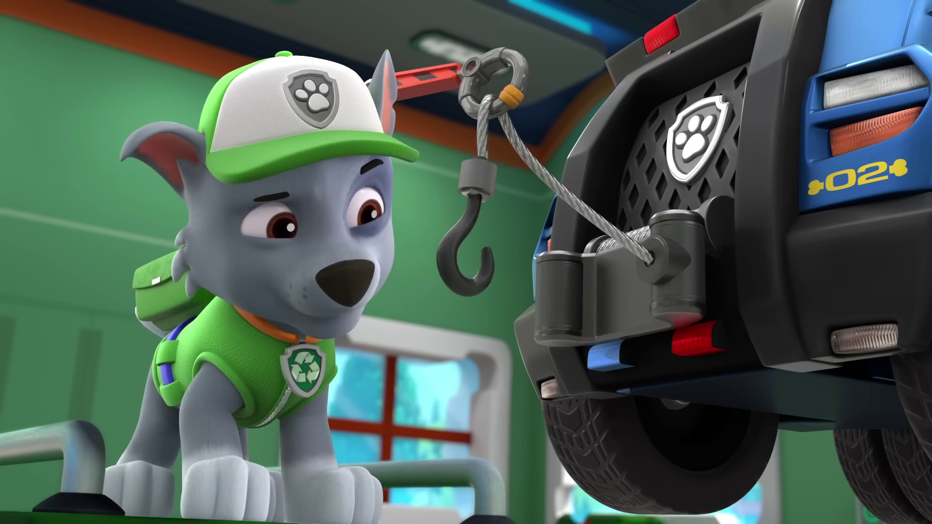 Rocky Fixes Chase s Winch Trivia PAW Patrol Wiki Fandom