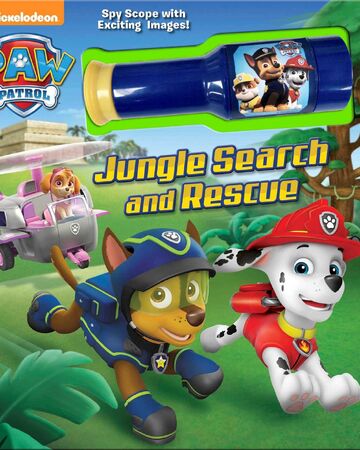 paw patrol jungle rescue chase