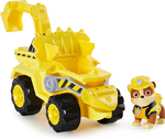 Paw Patrol Dino Rescue Rubble’s Deluxe Rev Up Vehicle 1