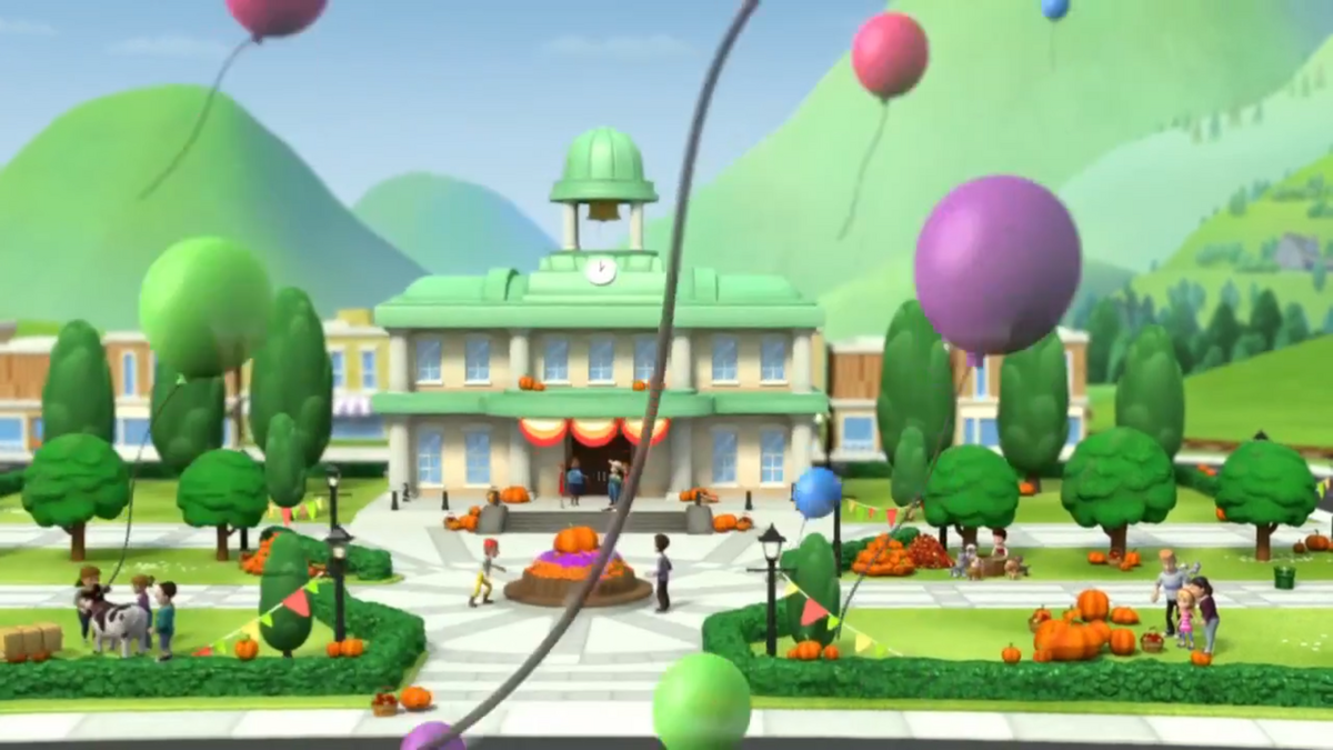 Paw patrol town top hall