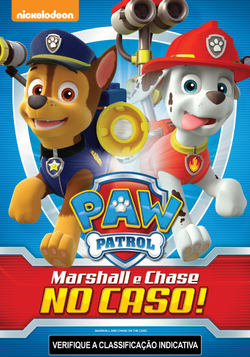 Paw patrol marshall and chase on the case dvd best sale