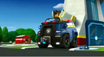 paw patrol police car