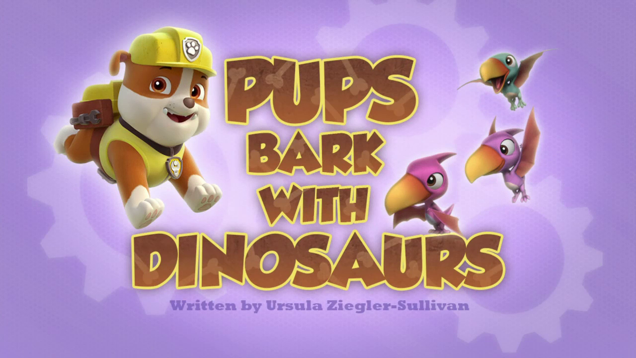 Er is een trend Moederland Vlot Pups Bark with Dinosaurs | PAW Patrol Wiki | Fandom