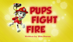 Pups Fight Fire