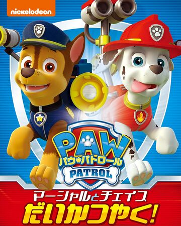 マーシャルとチェイスだいかつやく Paw Patrol Wiki Fandom