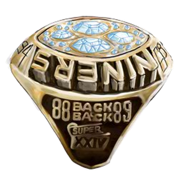 Authentic 49ers super bowl ring for sale on sale