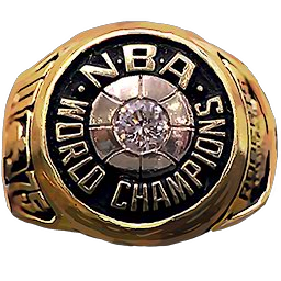 1975 Golden State Warriors NBA Championship Ring 