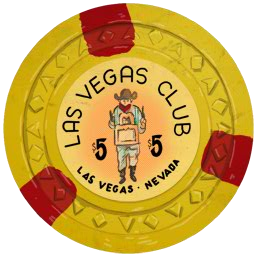 Excalibur $5 Casino Chip Las Vegas Nevada H&C Paulson 5th Anniversary 1995 