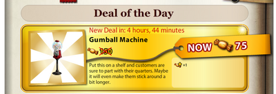 Gumball machine DOTD