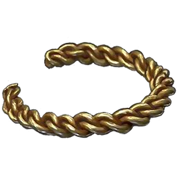 10K Yellow Gold Solid Cuban 18.8mm Link Bracelet 8 1/4 