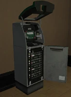 Открытый банкомат (зелёный)