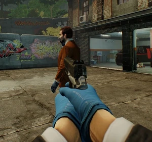 Драган звонит по телефону в Убежище