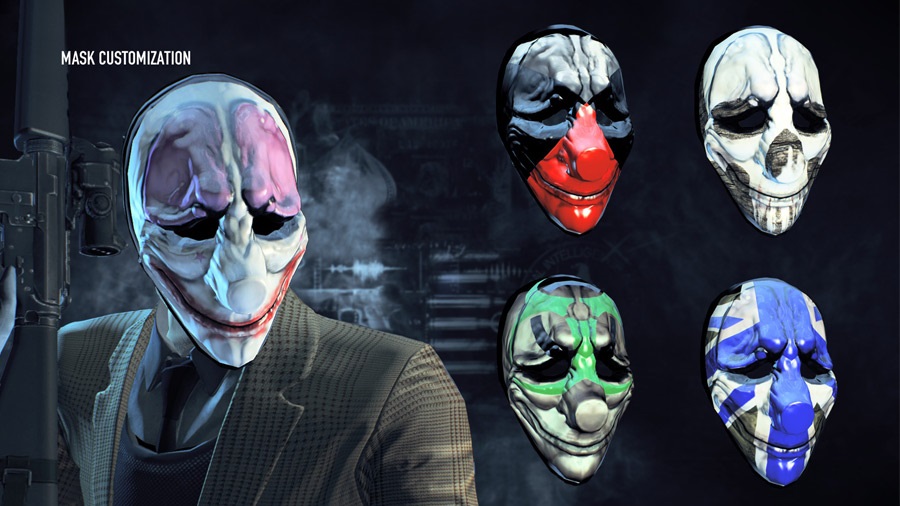 Маски (PAYDAY 2), PAYDAY Wiki