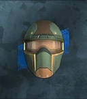 Шлем Калавера Шлем Дины, украшенный в честь мексиканского праздника — Дня мертвых. Герра