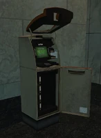 Пустой банкомат (оранжевый)