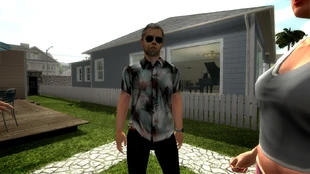 Предположительно Уилсон в PAYDAY: The Heist