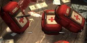 4 аптечки из Left 4 Dead.