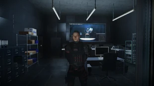 Кенто за стеклом в ограблении "Утес Генри"