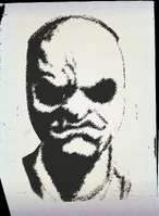 Первый фоторобот, который находился в файлах FBI (позже был заменен фотороботом обычного лица)