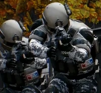 Два бойца с JP36