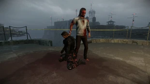 Бэйн с мертвым Кенто