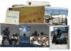 Информация о противниках в меню Активы на уровне сложности Хаос