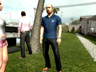 Предположительно Уилсон в PAYDAY: The Heist